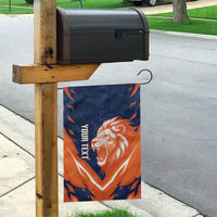 Custom Netherlands 2026 Football Garden Flag Go Oranje Majestic Lion