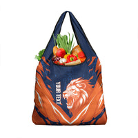 Custom Netherlands 2026 Football Grocery Bag Go Oranje Majestic Lion