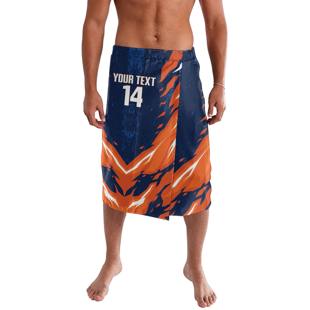Custom Netherlands 2026 Football Lavalava Go Oranje Majestic Lion