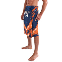 Custom Netherlands 2026 Football Lavalava Go Oranje Majestic Lion