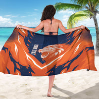 Custom Netherlands 2026 Football Sarong Go Oranje Majestic Lion
