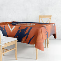 Custom Netherlands 2026 Football Tablecloth Go Oranje Majestic Lion