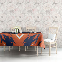 Custom Netherlands 2026 Football Tablecloth Go Oranje Majestic Lion