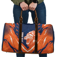 Custom Netherlands 2026 Football Travel Bag Go Oranje Majestic Lion