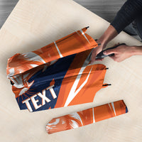 Custom Netherlands 2026 Football Umbrella Go Oranje Majestic Lion