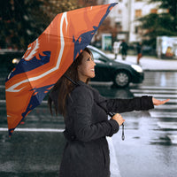 Custom Netherlands 2026 Football Umbrella Go Oranje Majestic Lion