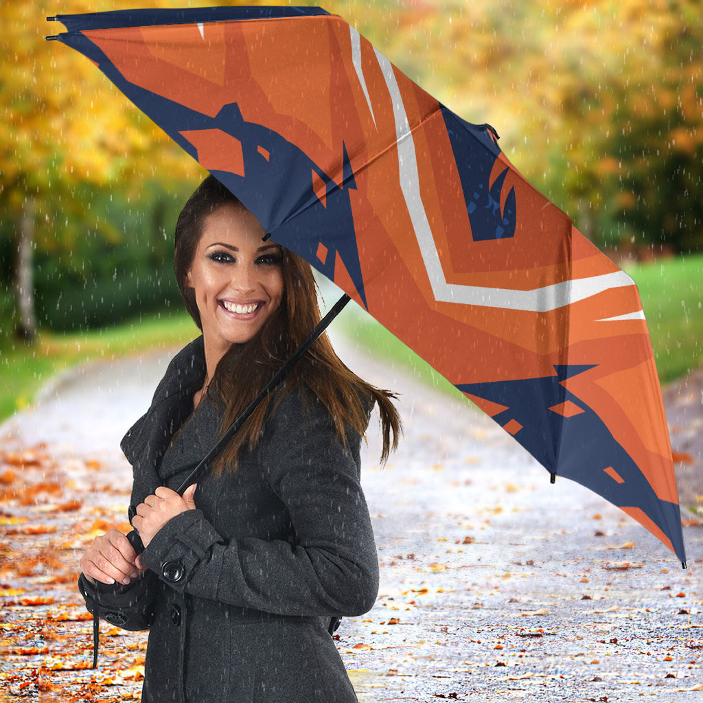 Custom Netherlands 2026 Football Umbrella Go Oranje Majestic Lion