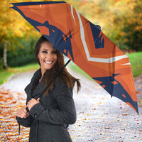 Custom Netherlands 2026 Football Umbrella Go Oranje Majestic Lion