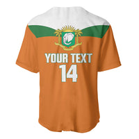 Custom Cote d'Ivoire 2026 Football Baseball Jersey Allez Les Elephant