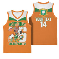 Custom Cote d'Ivoire 2026 Football Basketball Jersey Allez Les Elephant
