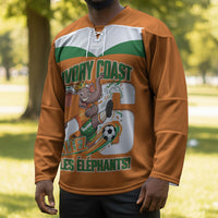 Custom Cote d'Ivoire 2026 Football Hockey Jersey Allez Les Elephant