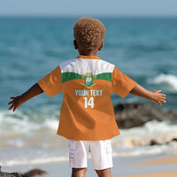 Custom Cote d'Ivoire 2026 Football Kid Hawaiian Shirt Allez Les Elephant