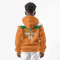 Custom Cote d'Ivoire 2026 Football Kid Hoodie Allez Les Elephant