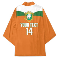 Custom Cote d'Ivoire 2026 Football Kimono Allez Les Elephant