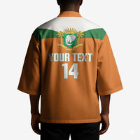 Custom Cote d'Ivoire 2026 Football Kimono Allez Les Elephant