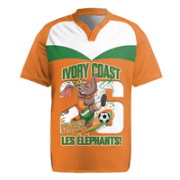 Custom Cote d'Ivoire 2026 Football Rugby Jersey Allez Les Elephant