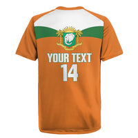Custom Cote d'Ivoire 2026 Football Rugby Jersey Allez Les Elephant