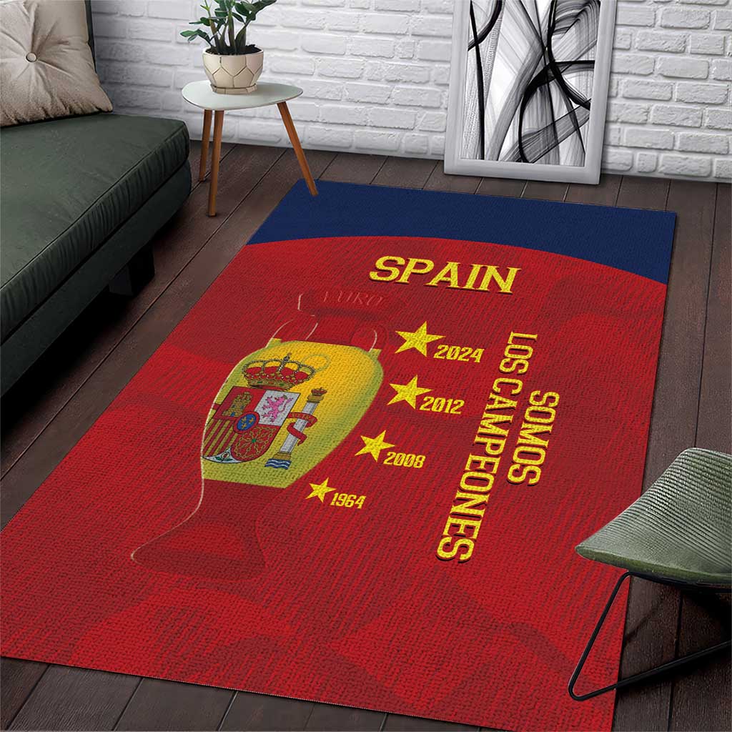 Spain Football Area Rug 4th We Are The Champions - Wonder Print Shop