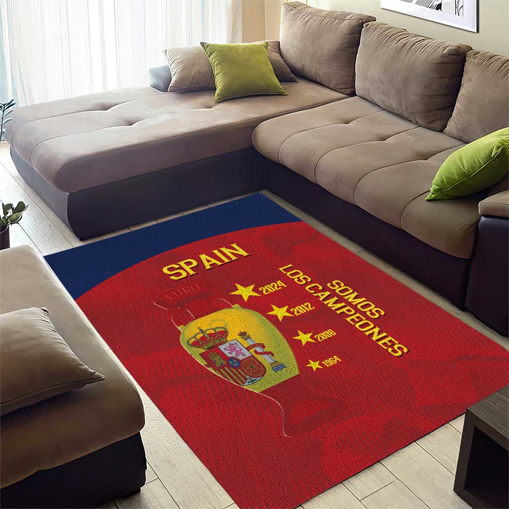 Spain Football Area Rug 4th We Are The Champions - Wonder Print Shop