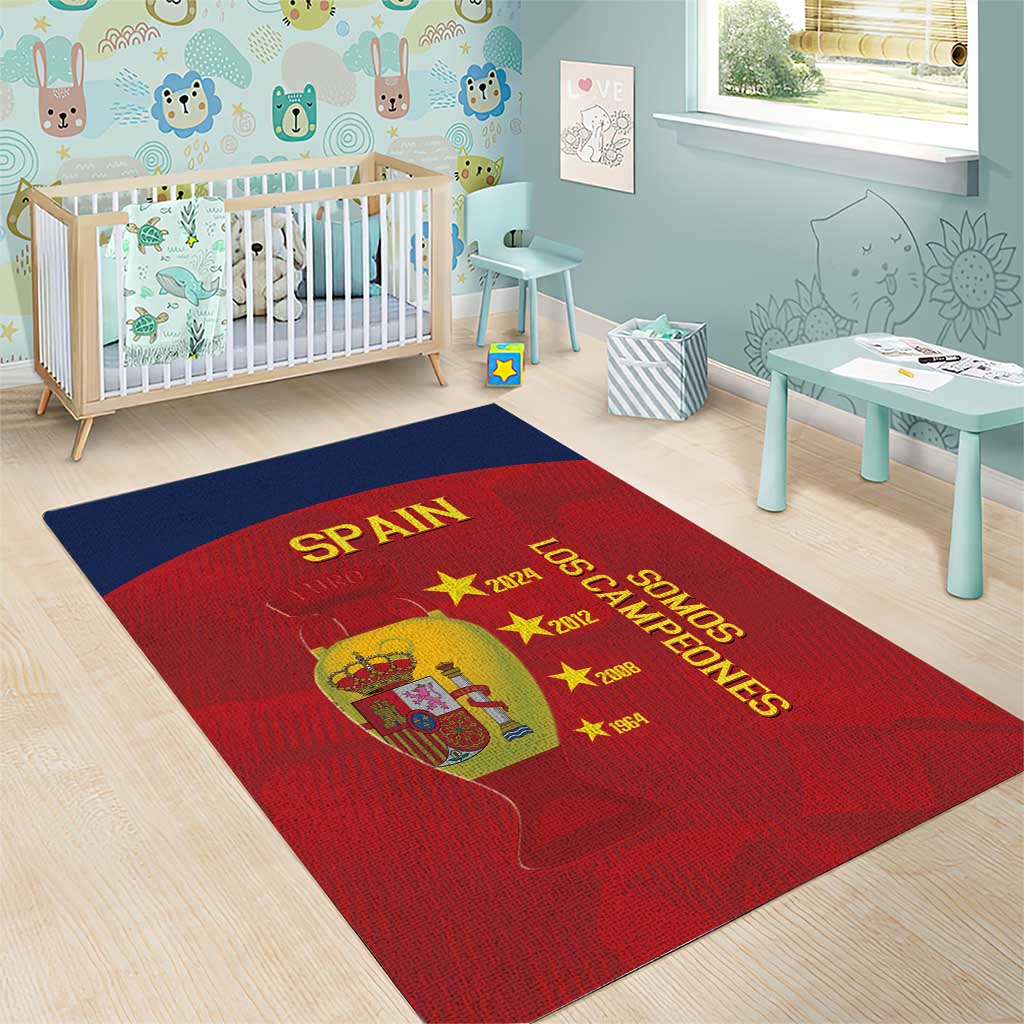 Spain Football Area Rug 4th We Are The Champions - Wonder Print Shop
