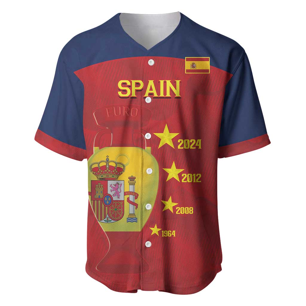 Spain Football Baseball Jersey 4th We Are The Champions - Wonder Print Shop