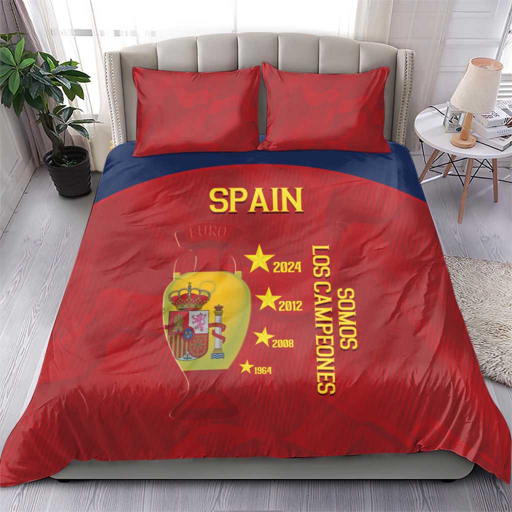 Spain Football Bedding Set 4th We Are The Champions - Wonder Print Shop