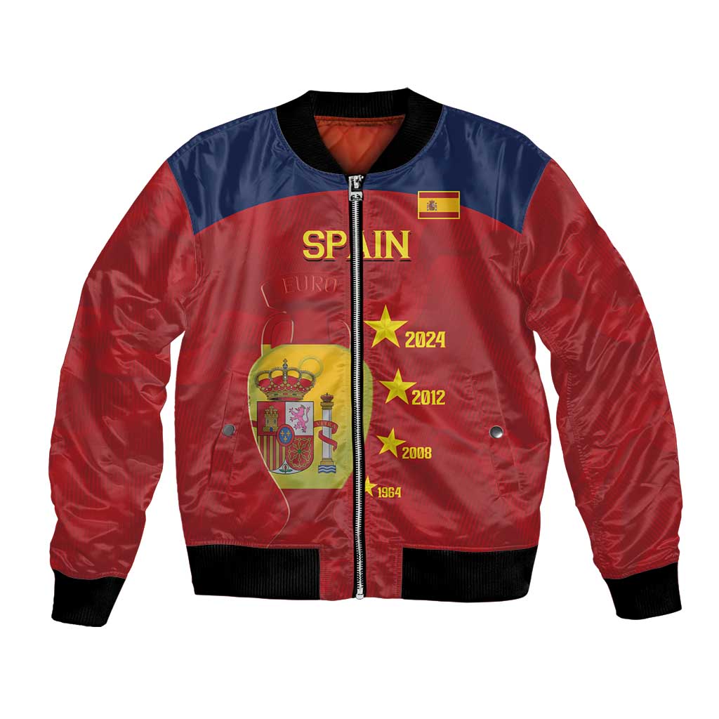 Spain Football Bomber Jacket 4th We Are The Champions - Wonder Print Shop