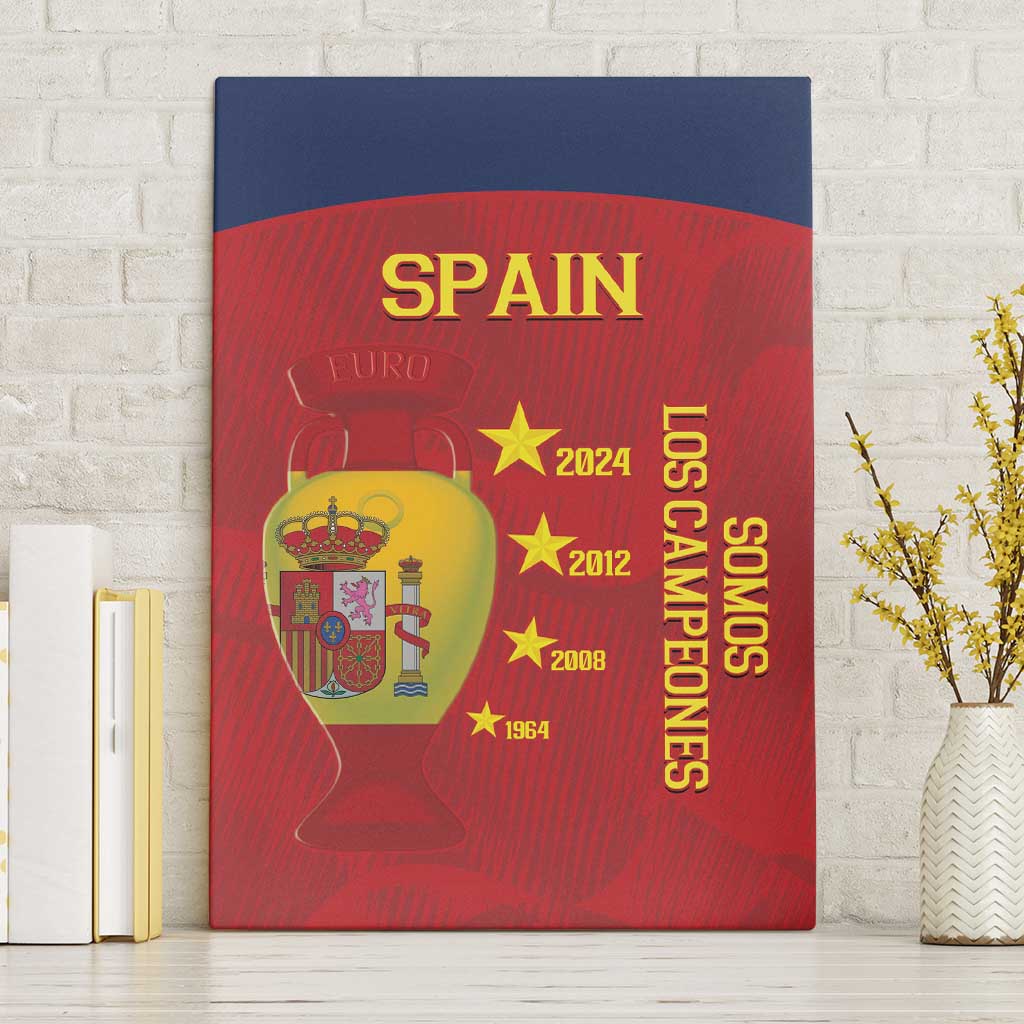 Spain Football Canvas Wall Art 4th We Are The Champions - Wonder Print Shop