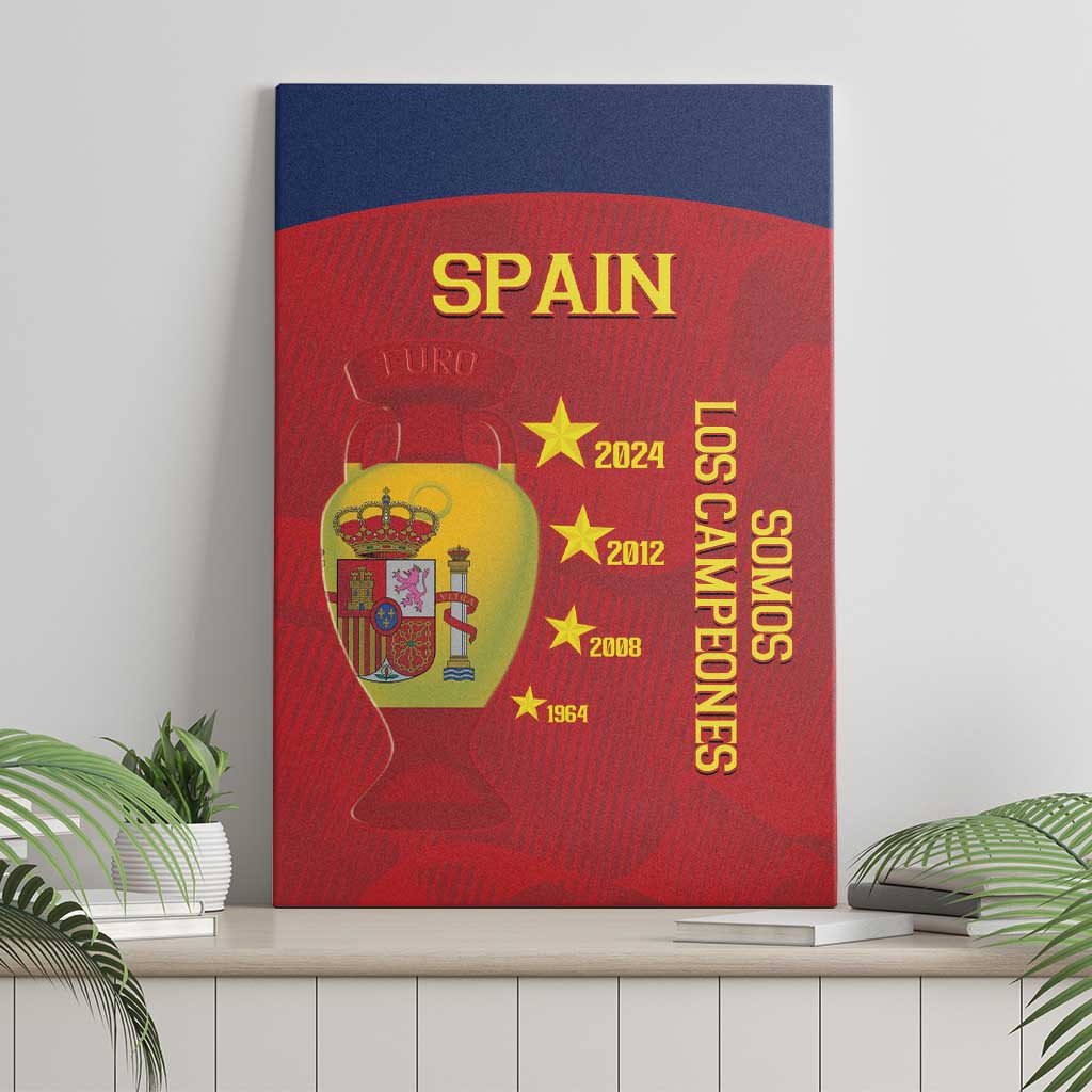 Spain Football Canvas Wall Art 4th We Are The Champions - Wonder Print Shop