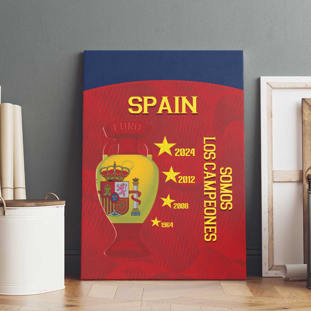 Spain Football Canvas Wall Art 4th We Are The Champions - Wonder Print Shop