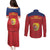 Spain Football Couples Matching Puletasi and Long Sleeve Button Shirt 4th We Are The Champions - Wonder Print Shop