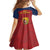Spain Football Family Matching Long Sleeve Bodycon Dress and Hawaiian Shirt 4th We Are The Champions - Wonder Print Shop