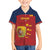 Spain Football Family Matching Off The Shoulder Long Sleeve Dress and Hawaiian Shirt 4th We Are The Champions - Wonder Print Shop