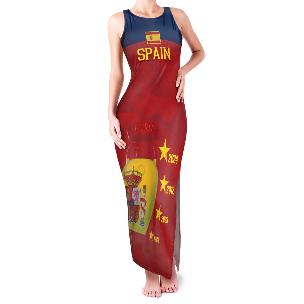 Spain Football Family Matching Tank Maxi Dress and Hawaiian Shirt 4th We Are The Champions - Wonder Print Shop