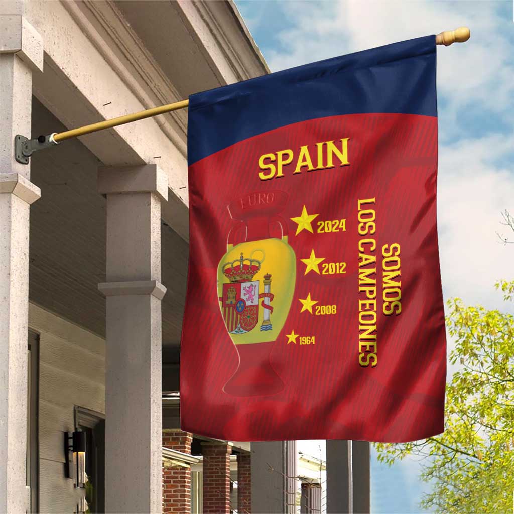 Spain Football Garden Flag 4th We Are The Champions - Wonder Print Shop