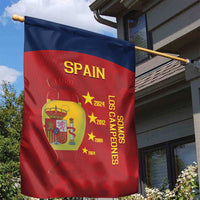 Spain Football Garden Flag 4th We Are The Champions - Wonder Print Shop