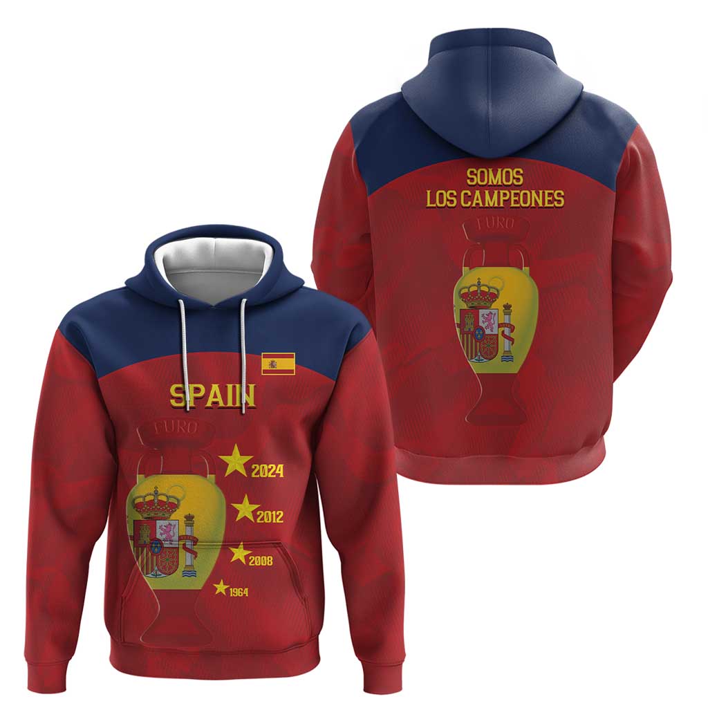 Spain Football Hoodie 4th We Are The Champions - Wonder Print Shop