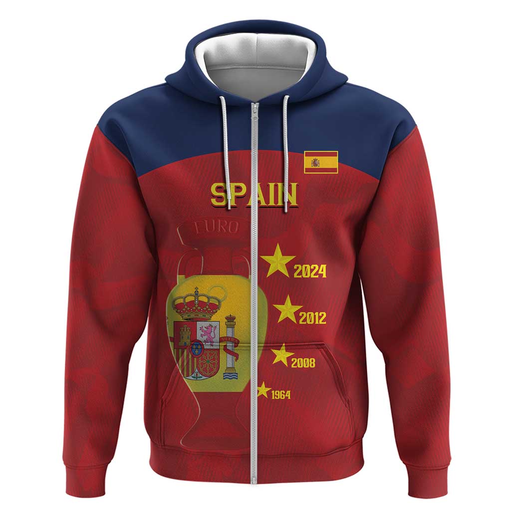 Spain Football Hoodie 4th We Are The Champions - Wonder Print Shop