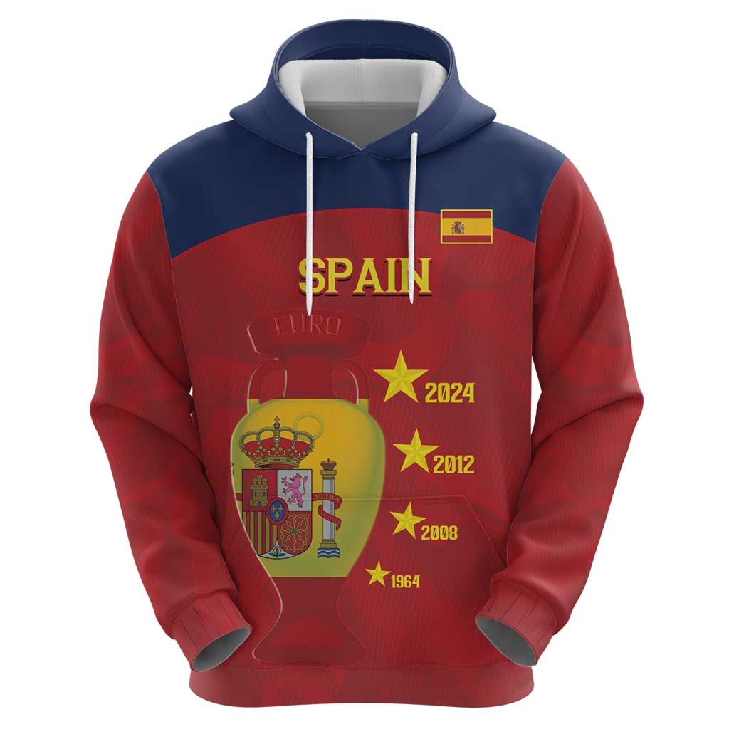 Spain Football Hoodie 4th We Are The Champions - Wonder Print Shop