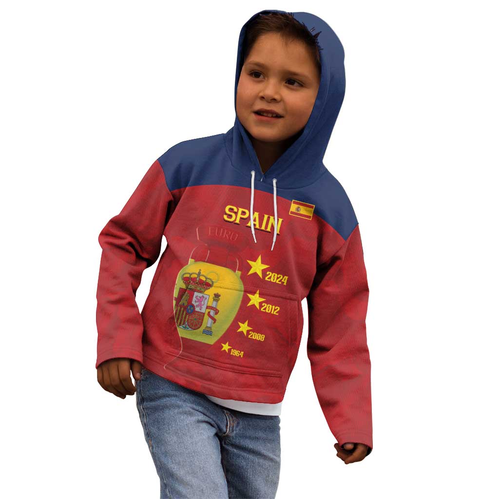Spain Football Kid Hoodie 4th We Are The Champions - Wonder Print Shop