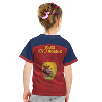 Spain Football Kid T Shirt 4th We Are The Champions - Wonder Print Shop