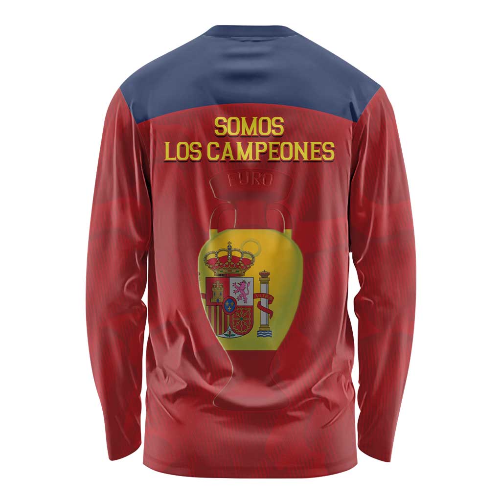 Spain Football Long Sleeve Shirt 4th We Are The Champions - Wonder Print Shop