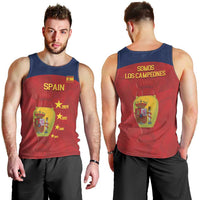 Spain Football Men Tank Top 4th We Are The Champions - Wonder Print Shop