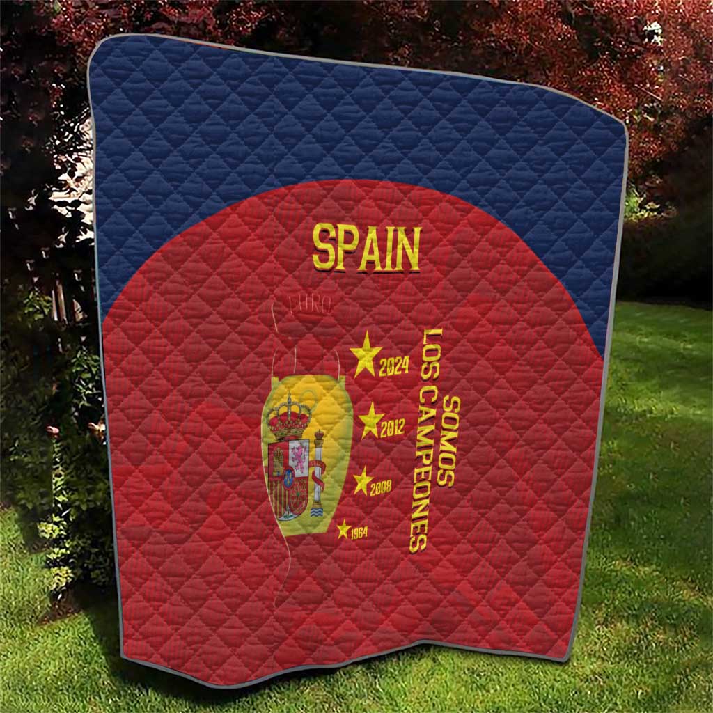 Spain Football Quilt 4th We Are The Champions - Wonder Print Shop