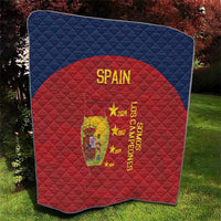 Spain Football Quilt 4th We Are The Champions - Wonder Print Shop