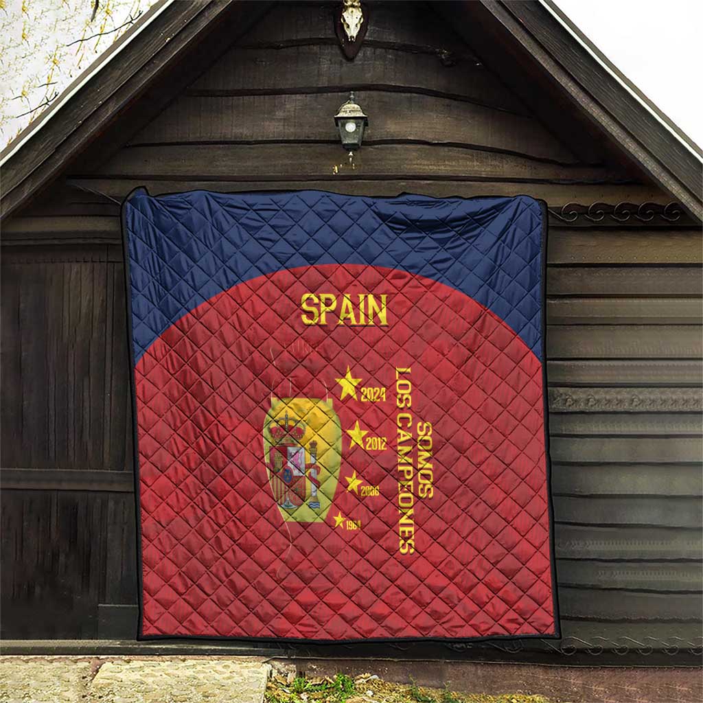 Spain Football Quilt 4th We Are The Champions - Wonder Print Shop