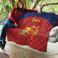 Spain Football Quilt 4th We Are The Champions - Wonder Print Shop