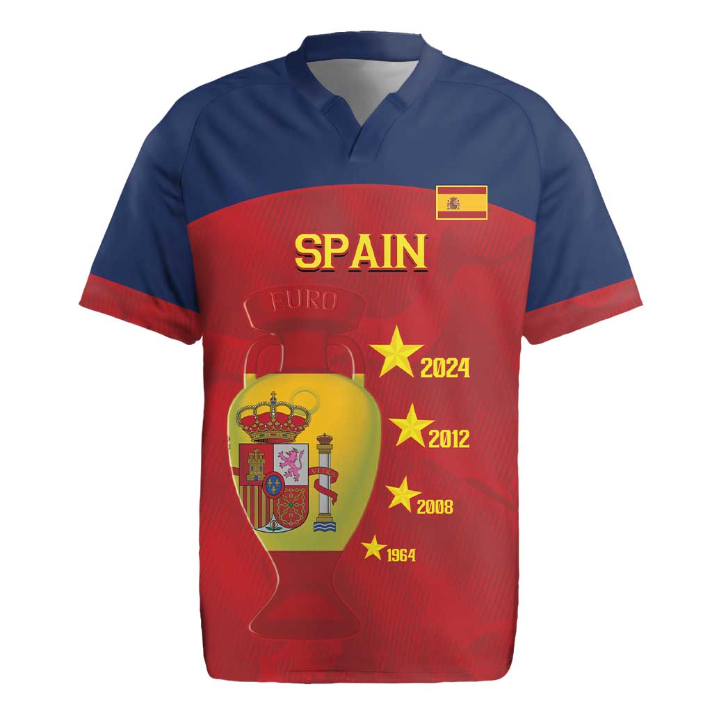 Spain Football Rugby Jersey 4th We Are The Champions - Wonder Print Shop