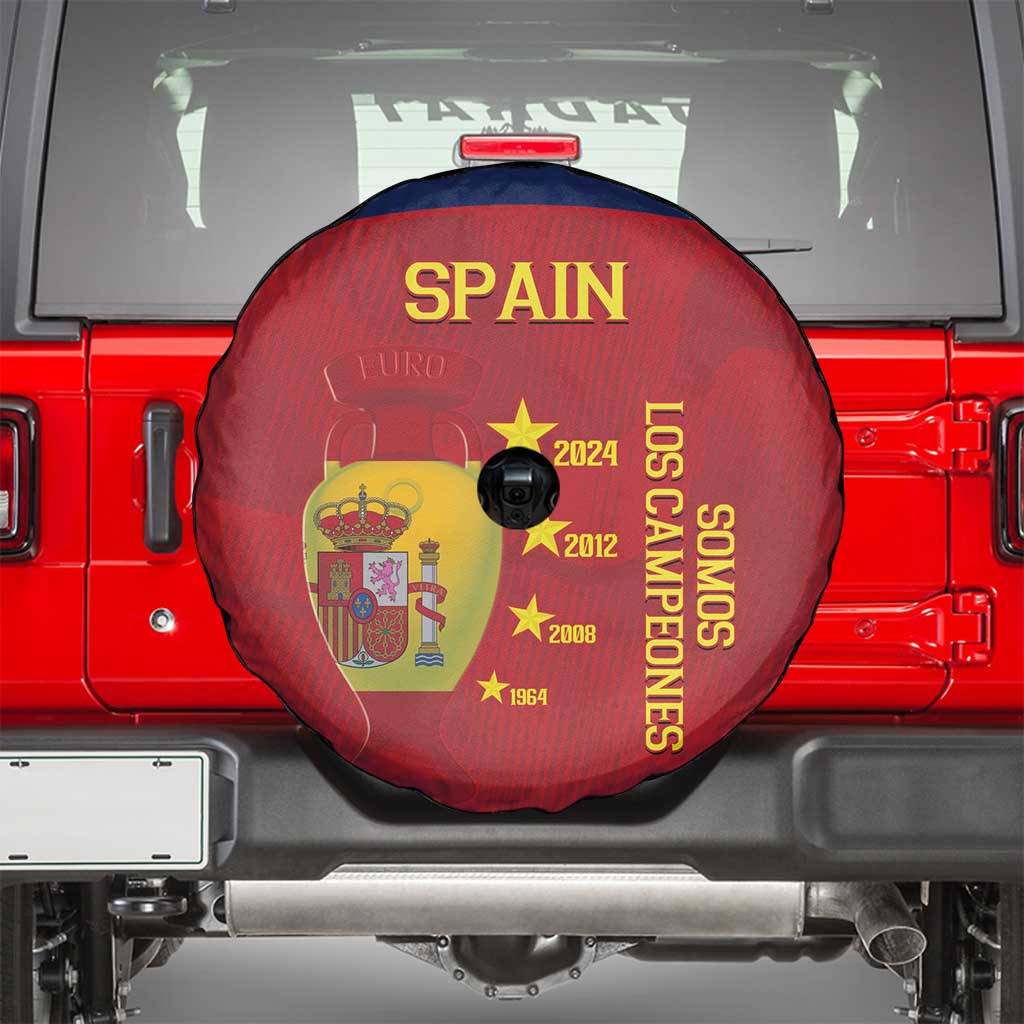 Spain Football Spare Tire Cover 4th We Are The Champions - Wonder Print Shop