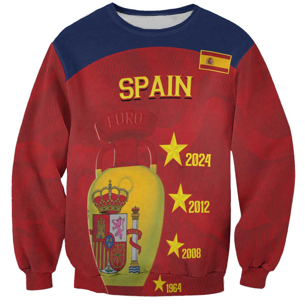 Spain Football Sweatshirt 4th We Are The Champions - Wonder Print Shop
